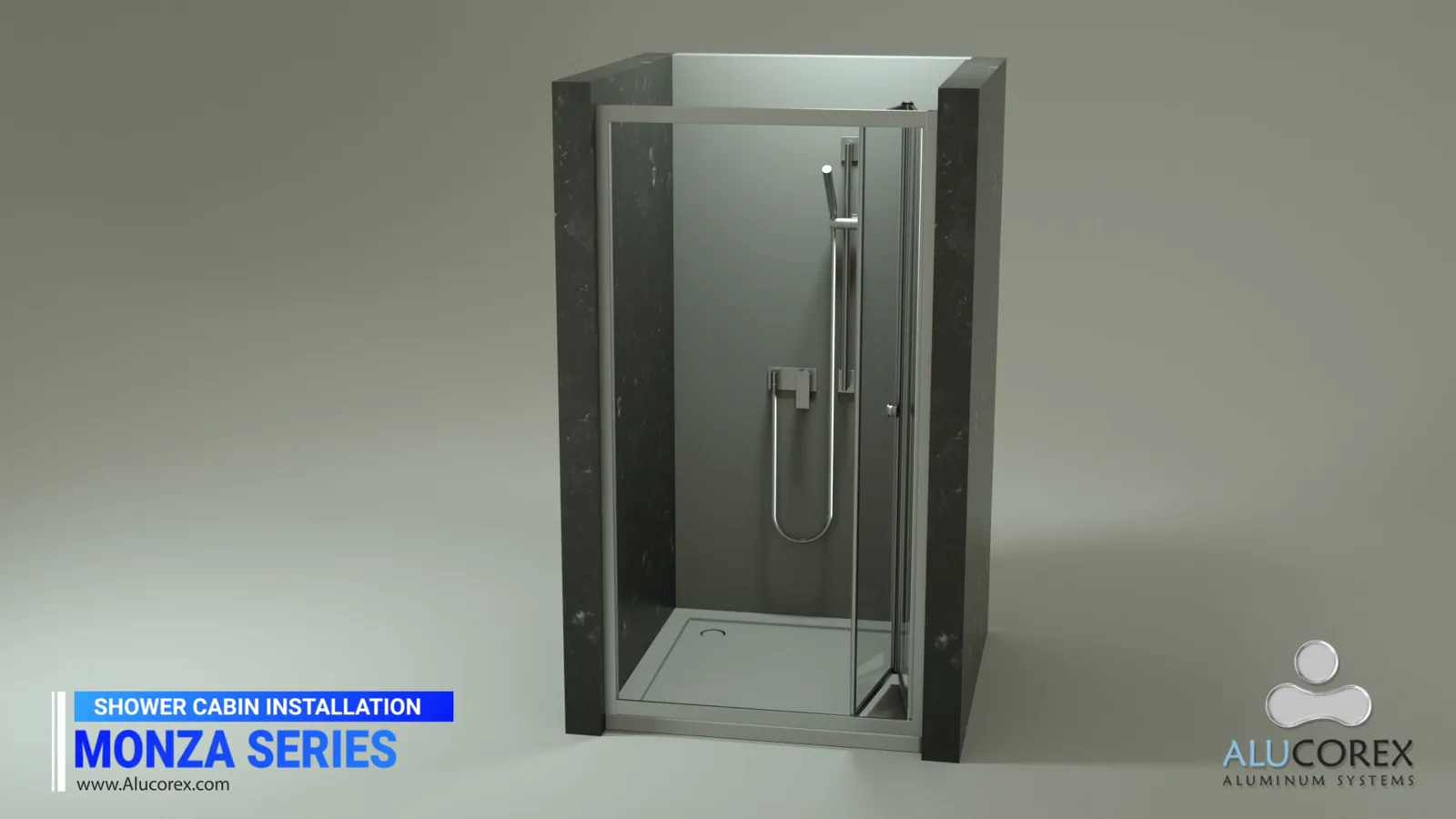 X2Mate.Com Alucorex Monza Series Duşakabin Montajı Bath Enclosures Installation (1080P)